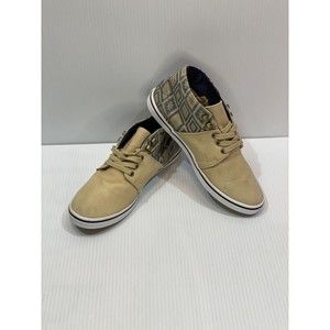 Vans Camryn Slim Skate Shoes Womens Sz 7 Native Taose Taupe/Blue Canvas RARE